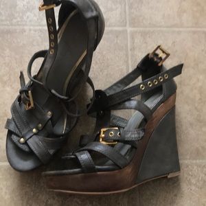 Gray Aldo wedges